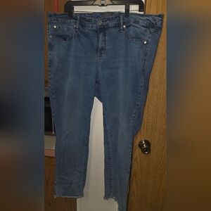 Torrid Crop Boyfriend Vintage Stretch Jeans Size 20